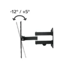 Hama 00220824 Full Motion Bracket tilt