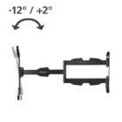 Hama 00220841 Full Motion TV Bracket Tilt