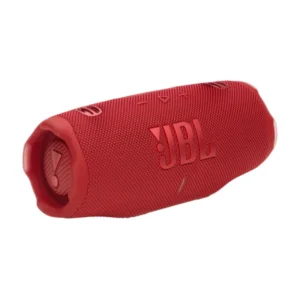 JBL Charge 6 Red Bluetooth Speaker Angle View