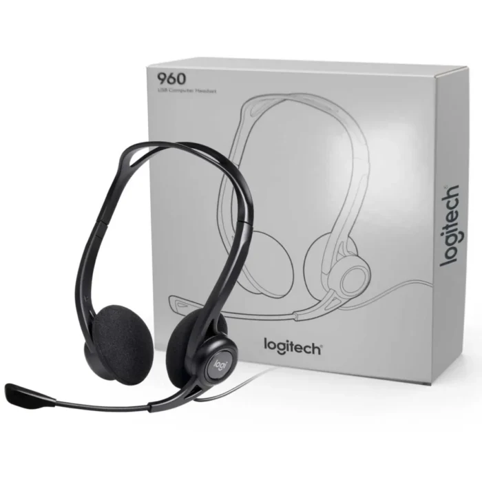 Logitech 960 USB Computer Headset Packaging