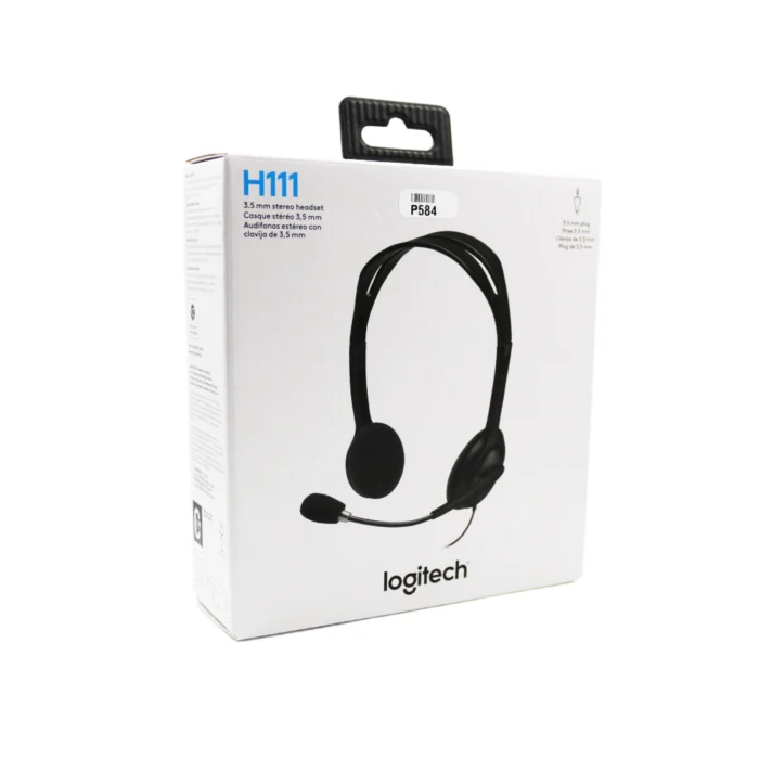 Logitech H111 Stereo Headset Box Logitech H111 Stereo Headset Box