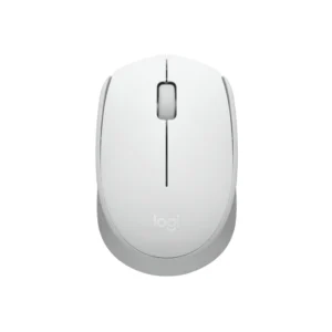 Logitech M171 White Top View Wireless Mouse