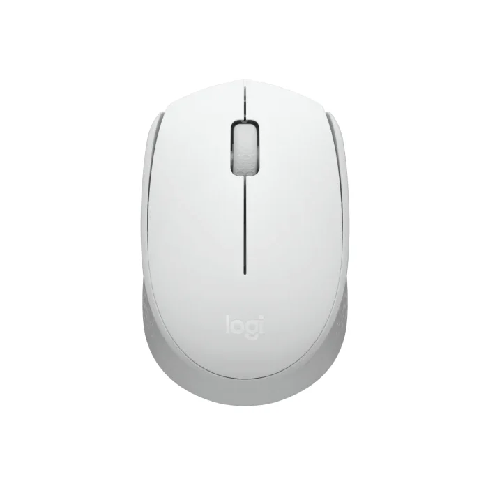 Logitech M171 White Top View Wireless Mouse Logitech M171 White Top View Wireless Mouse