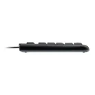 Logitech MK120 Keyboard Side View
