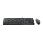 Logitech MK120 Wired Keyboard and Mouse Front View