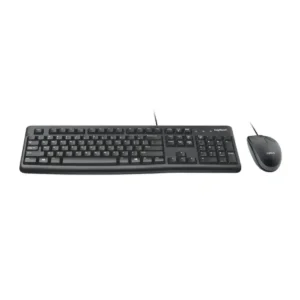 Logitech MK120 Wired Keyboard and Mouse Front View Logitech MK120 Wired Keyboard and Mouse Front View