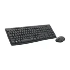 Logitech MK295 Silent Wireless Keyboard and Mouse Combo Angle View