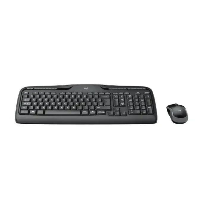 Logitech MK330 Wireless Keyboard and Mouse front View Logitech MK330 Wireless Keyboard and Mouse front View