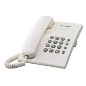 Panasonic Telephone Single Line KX-TS500MX White